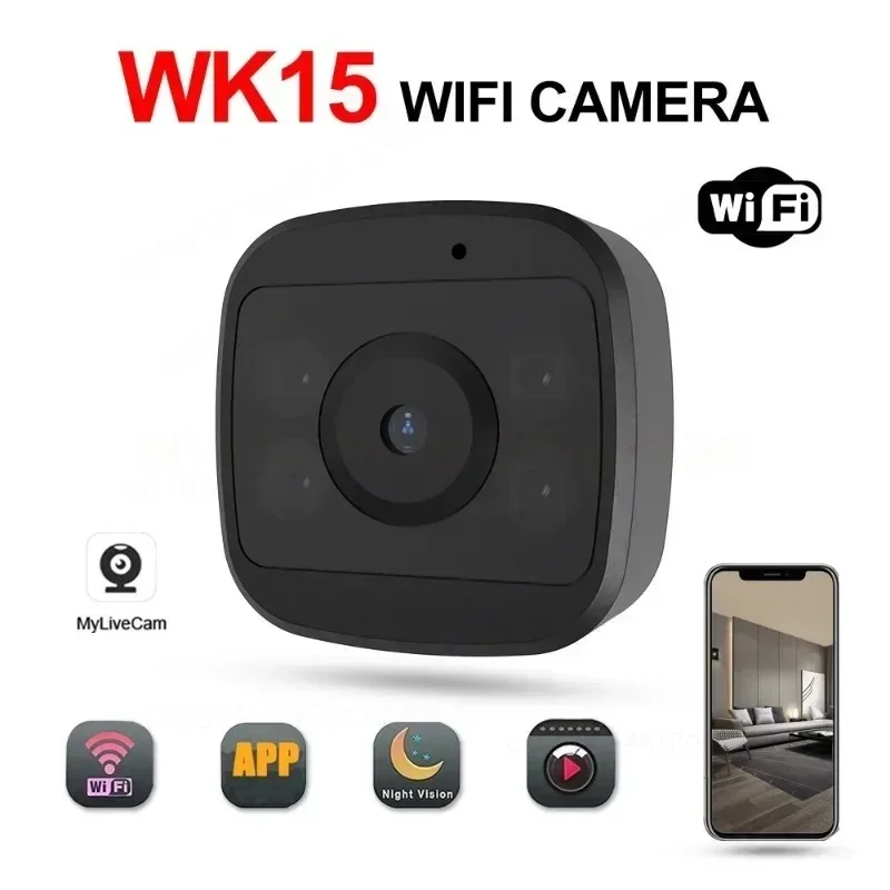 Mini Wifi 1080p HD Camera Smart Home Remote Monitor Security Night Vision Video Recorder Motion Detection Micro Camcorder Magnet