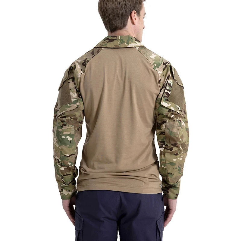 Outdoor Camouflage Shirts Softair Army Combat Uniform Military Shirt Airsoft Paintball Cotton Tactical Clothing Wear-resisting view 6