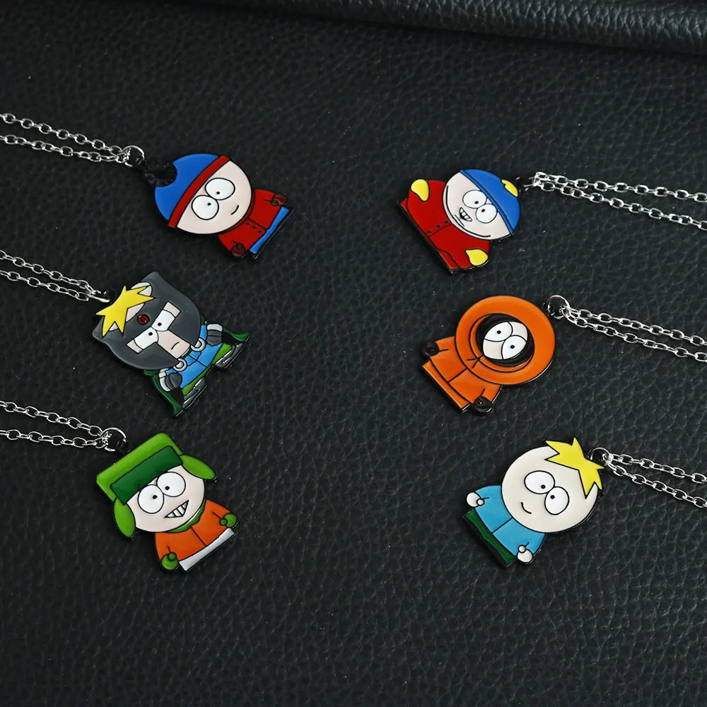 Park Anime Games Around In A Distant South There Is Bad Boy Paradise Alloy Necklace Decorative Jewelry Christmas Gift