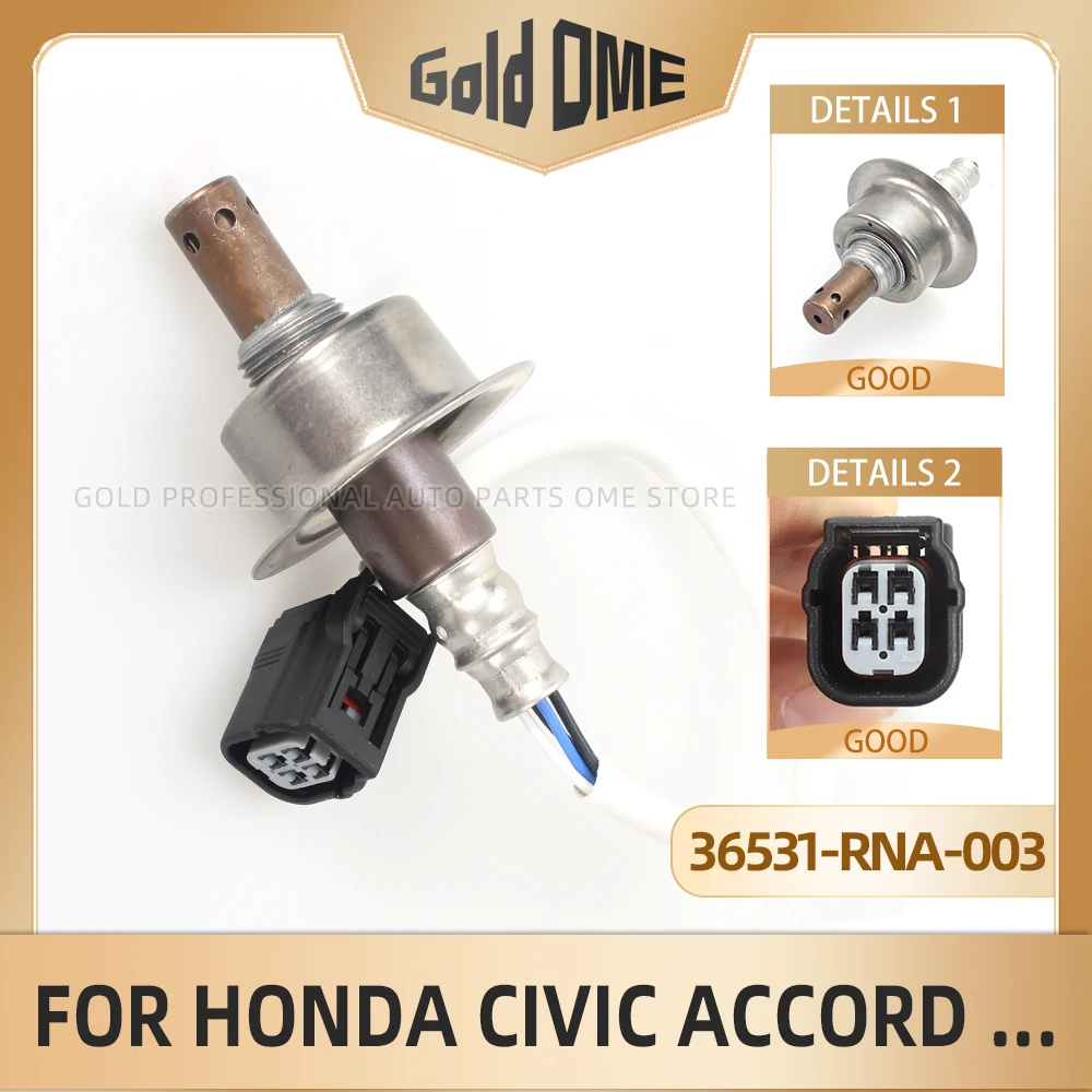 Czujnik tlenu szerokopasmowe czujniki O2 sonda Lambda dla HONDA CIVIC CRV CR-V FR-V ACCORD 36531-RNA-003 36531-RNA-J01 36531-RNA-A01