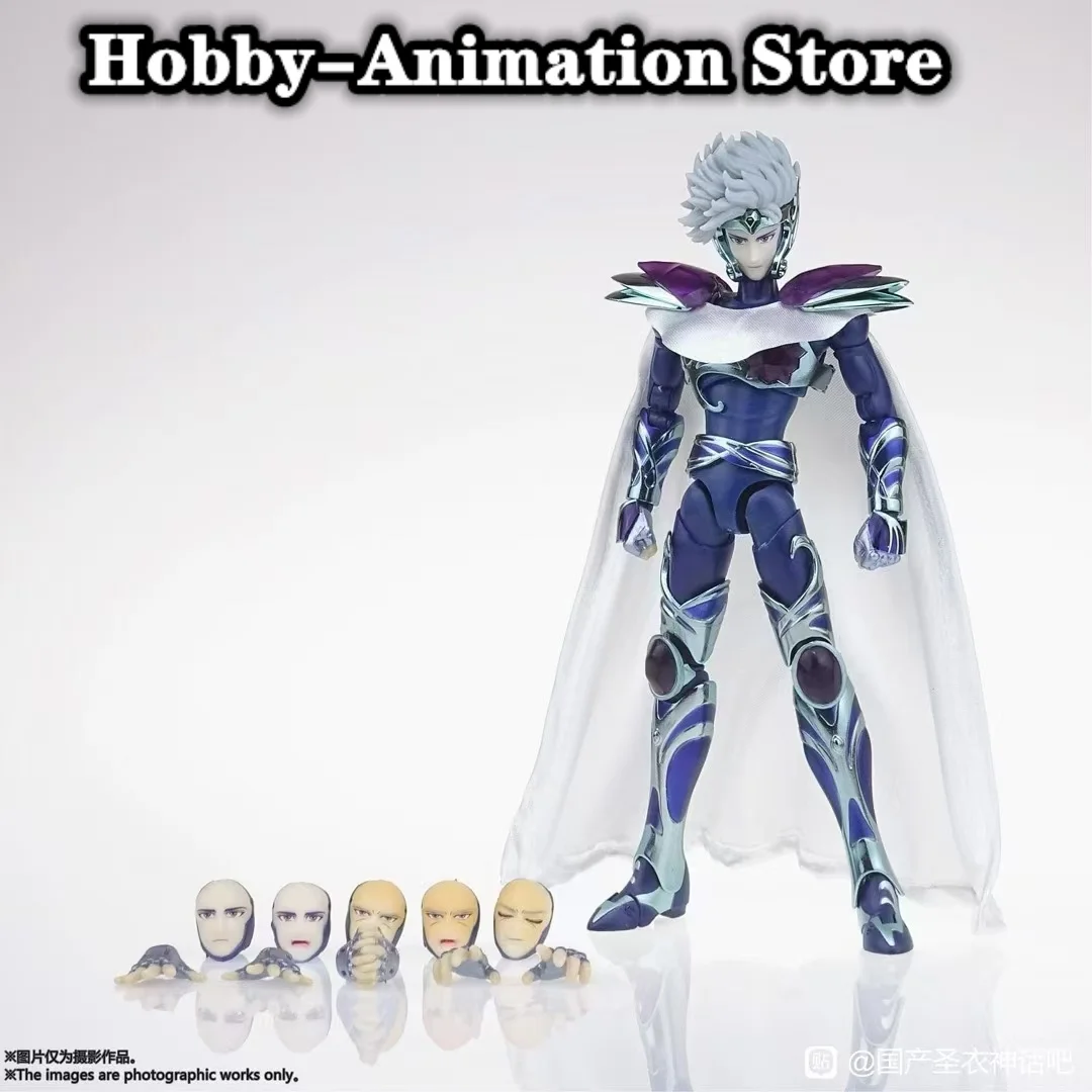 [متوفر] MST J Model Saint Seiya Myth Cloth EX Crystal Flame Saint Action Figure Knights of Zodiac Silver