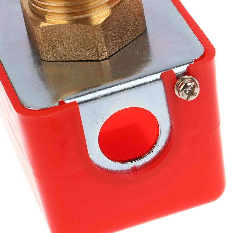 1pc Target Flow Meter Stainless Steel Seal Red Flow Sensor Controller Water Flow Switch Tool