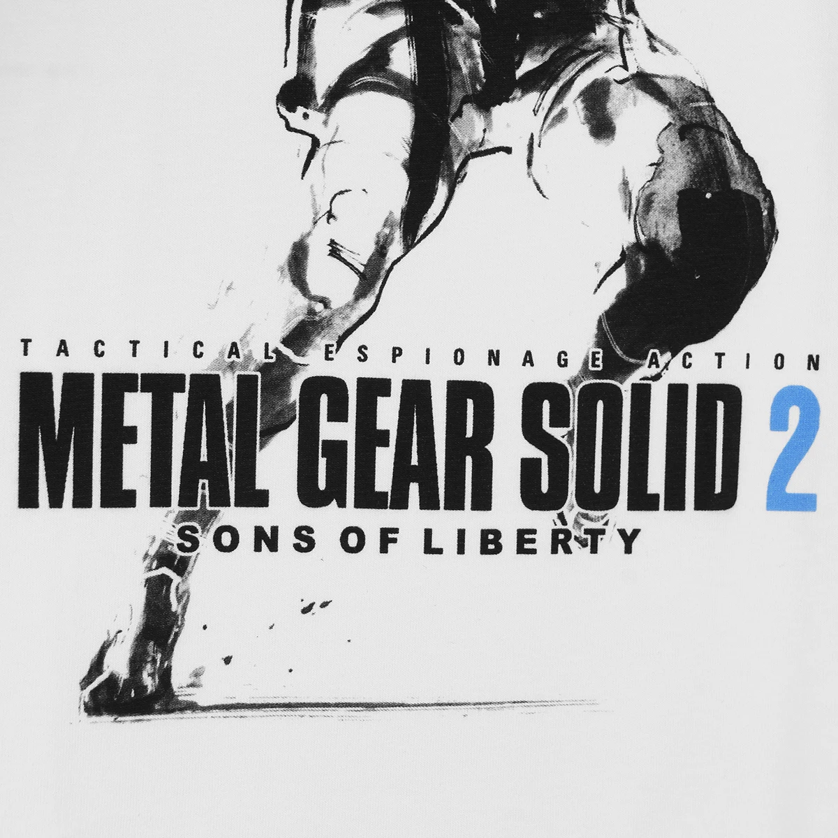 Metal Gear Solid T-Shirt Sons of Liberty Foxhound Snake Men White Summer Cotton Men\'s Clothing Short Sleeve Tee Shirt