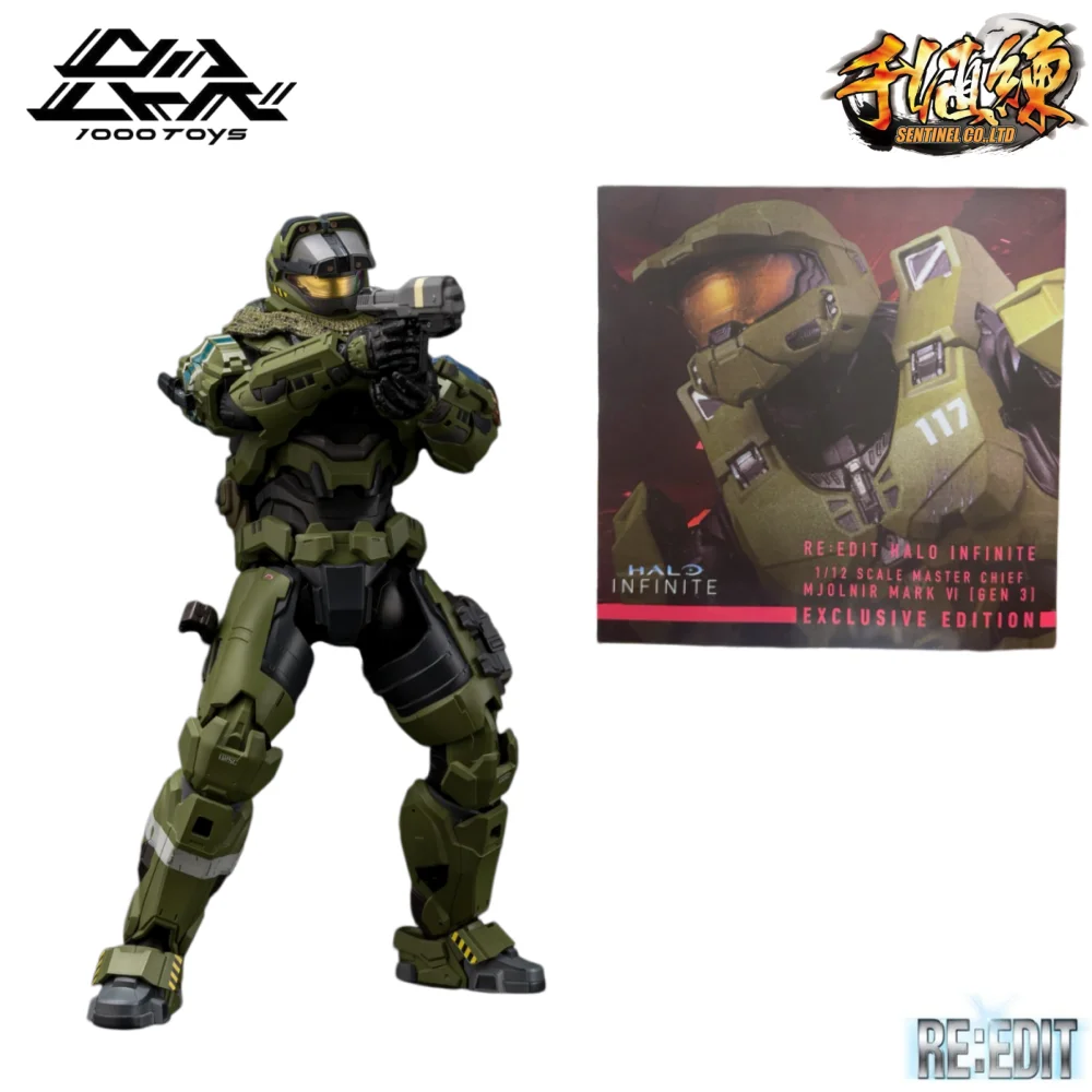 1000Toys RE:EDIT Officially Authentic Product Noble Team One-Six with Exclusive Edition 1/12 Scale Pre-Painted Action Figure view 4