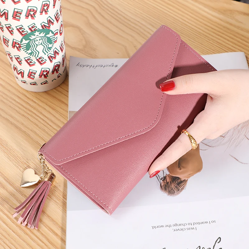 Fashion Wallet Simple Women\'s Long Student Card Holder Fashion Multifunctional Wallet