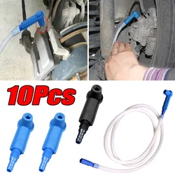 1-10Pcs Car Motorcycle Brake Bleeder Joint Oil Bleeding Transfer Drained Kit Connector Tool Accessories For Trucks Off Road 4x4