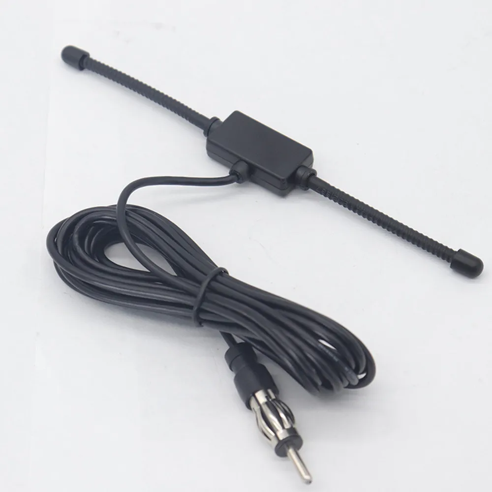 Antena Universal para parabrisas de coche, amplificador de señal de Radio AM FM, amplificador de Radio oculto, Antena activa para camión, estéreo de 12V, B0H2