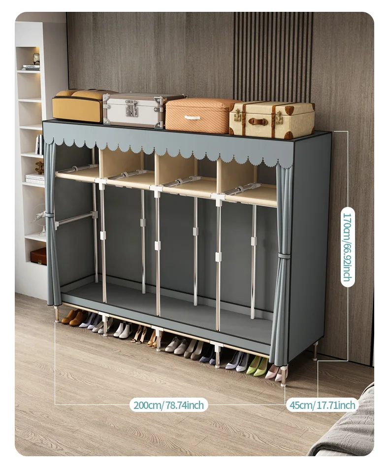 Thumbnail 3 - #10 Low Cost Open Closets That Work