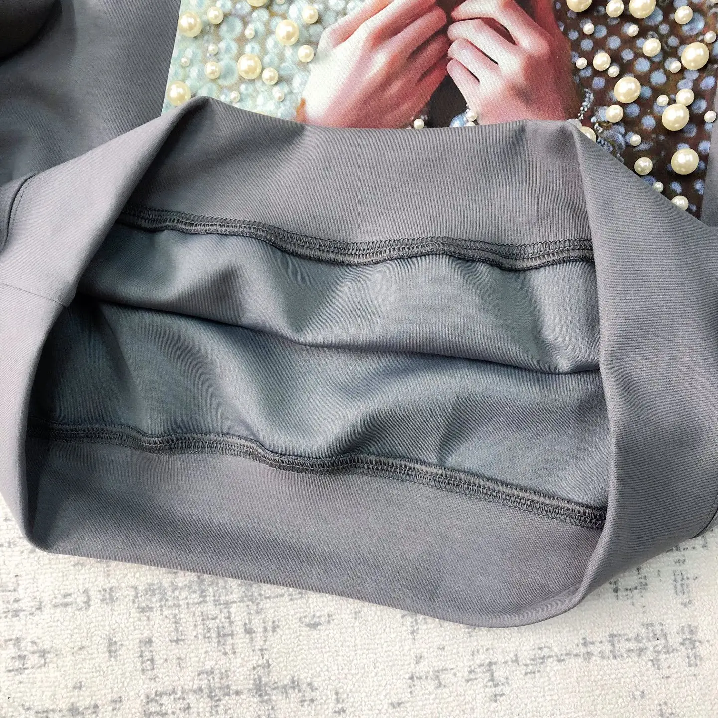 Autumn New American High Street Heavy Industry Beaded Character Printing Trendy Cool Fashion Hooded Sweatshirts Women 2025