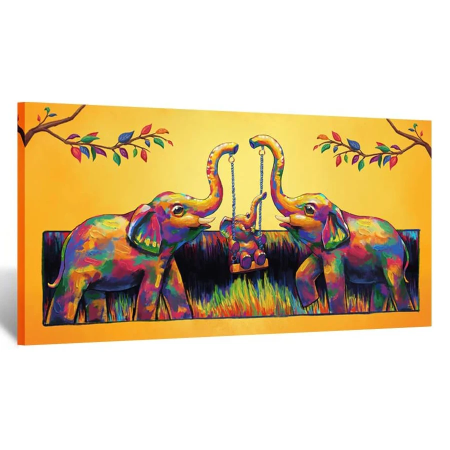 Transforming Your Sanctuary: A Deep Dive into the 5D Diamond Painting Elephant Family for Wildlife Gardeners