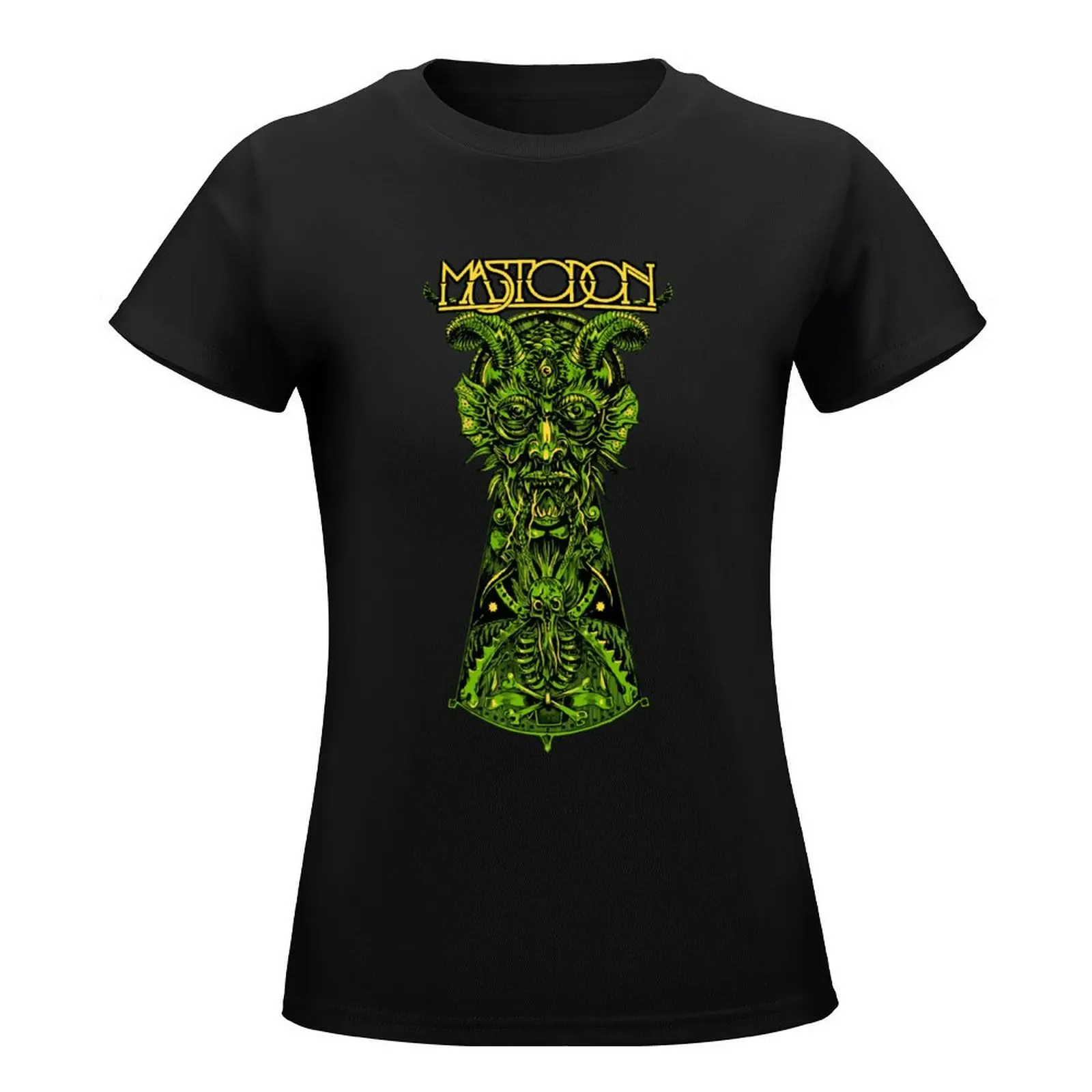 Sludge Metal Mastadon T-Shirt blanks customs design your own funny animal print shirt for girls graphic t-shirts for Women