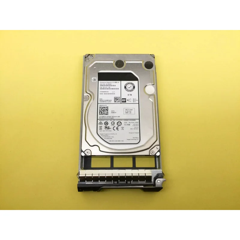 

Жесткий диск Z для DELL 0M40TH M40TH ST8000NM0185 8 ТБ 512e SAS 7200 об/мин 256 МБ 12 Гбит/с 3.5 дюйма