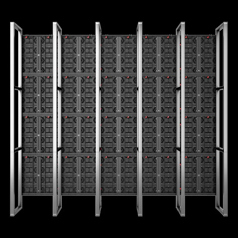 Pantalla de gabinete interior/exterior de alta resolución, pantalla de panel publicitario para iglesia de 500x1000mm, fabricada por pantalla LED