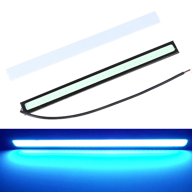 Universal 17cm Car Led Light Bar Strip Cob Daytime Running External Lights Auto Waterproof Car Styling DRL Barra Led Lamp 12V