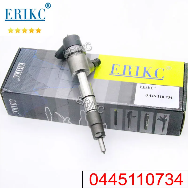 

ERIKC 0445110734 Common Rail Injection 0 445 110 734 New Fuel Injector Assembly Replacements 0445 110 734