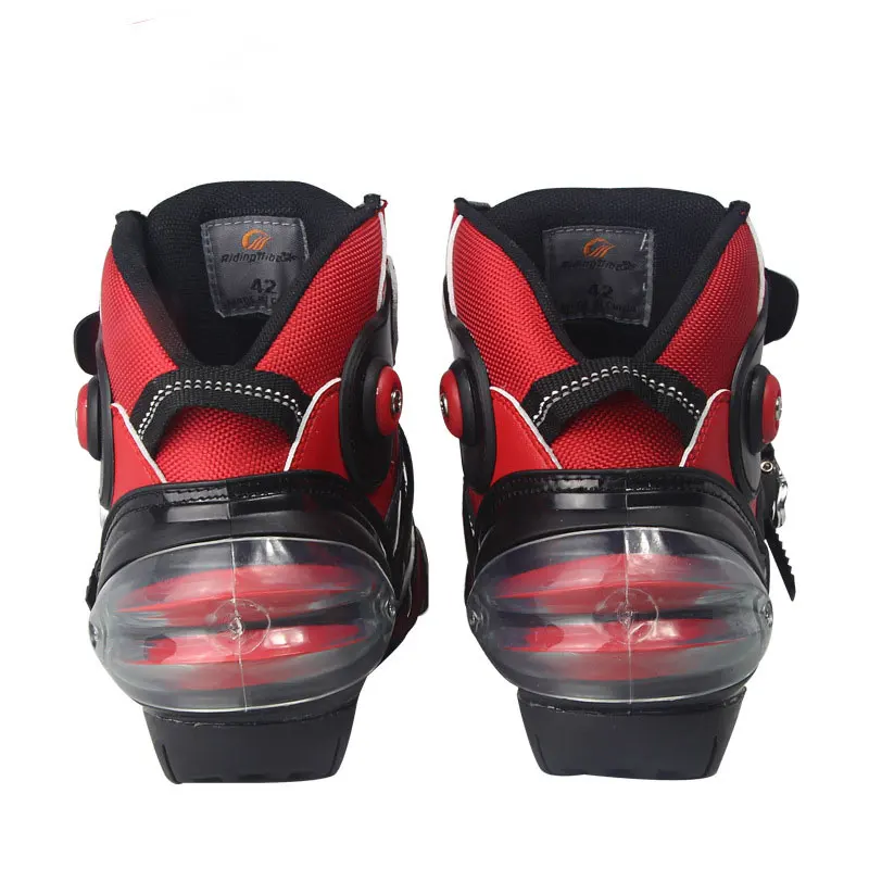 Wholesale Wear-Resistant Non-Slip Waterproof Riding Motorcycle Racing Shoes Rider Moto Boots Men