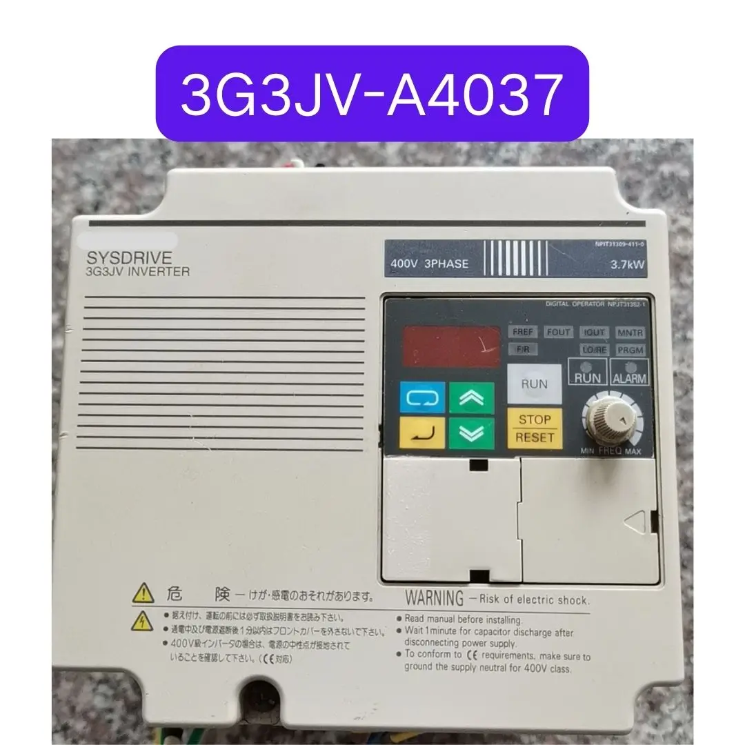 

Used 3G3JV-A4037 inverter 3.7KW Test OK Fast Shipping