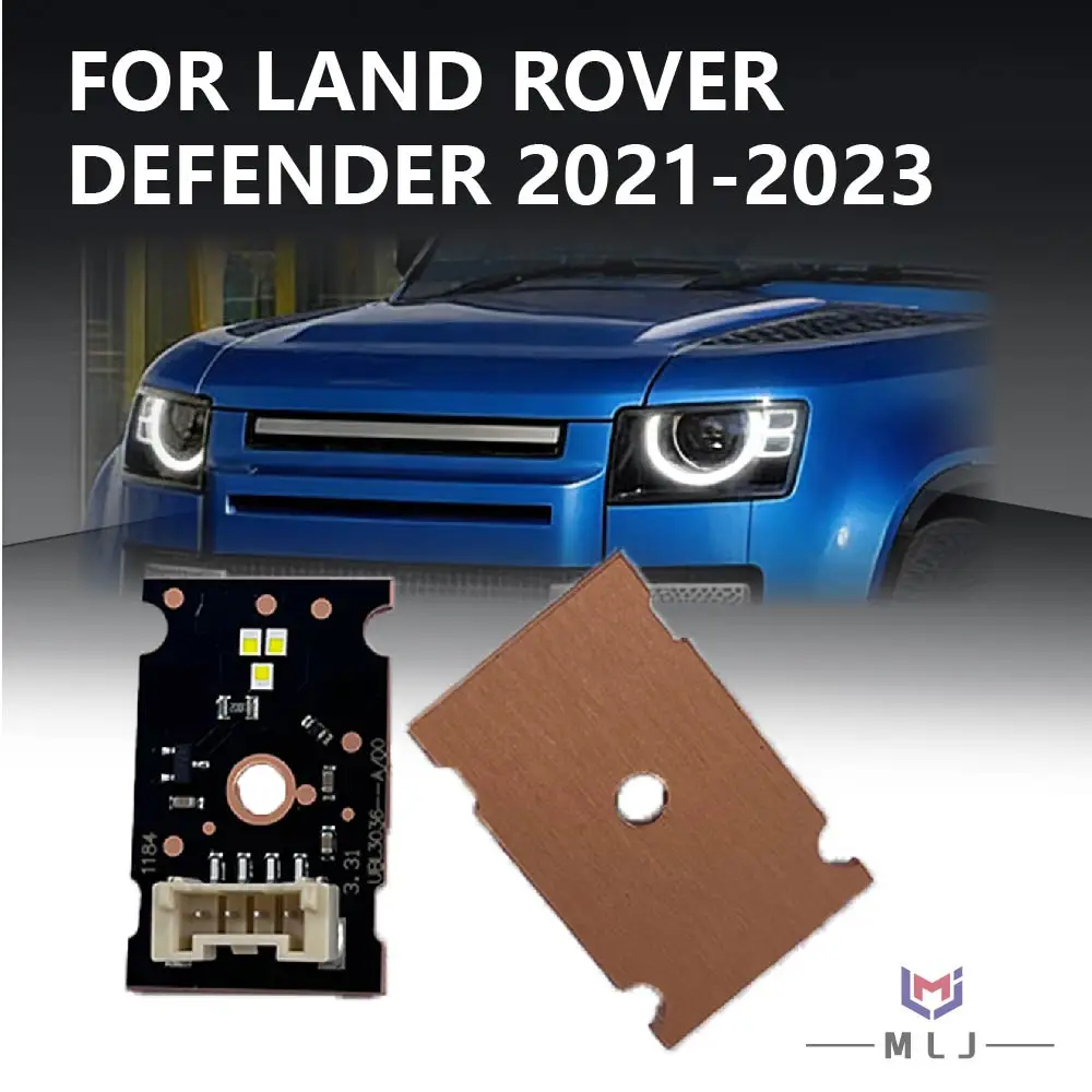 

Для Land Rover Defender 2021 2022 2023: Светодиодная плата источника света для фар и дневных ходовых огней, чип LED Angel Eye, автомобильные аксессуары