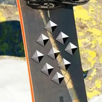 18 peças almofada de snowboard acessório antiderrapante material de liga de zinco para melhorar a resistência ao derrapagem durável requintado leve