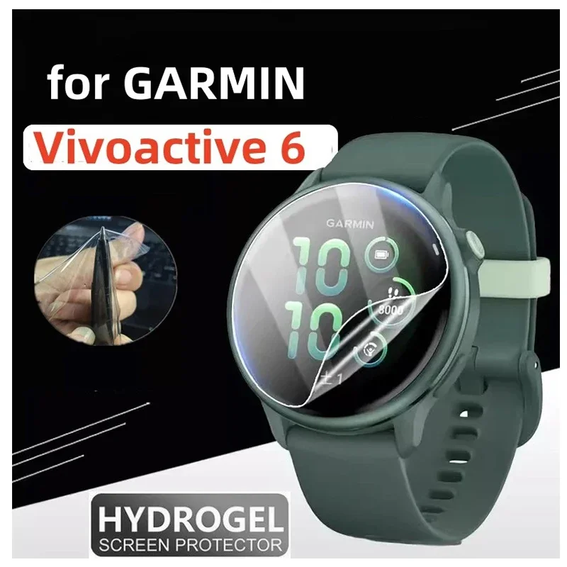 3 шт./5 шт./10 шт. Защитная пленка для экрана для Garmin Vivoactive 6 HD, чехол для часов Vivoactive 5, защитная пленка с полным покрытием