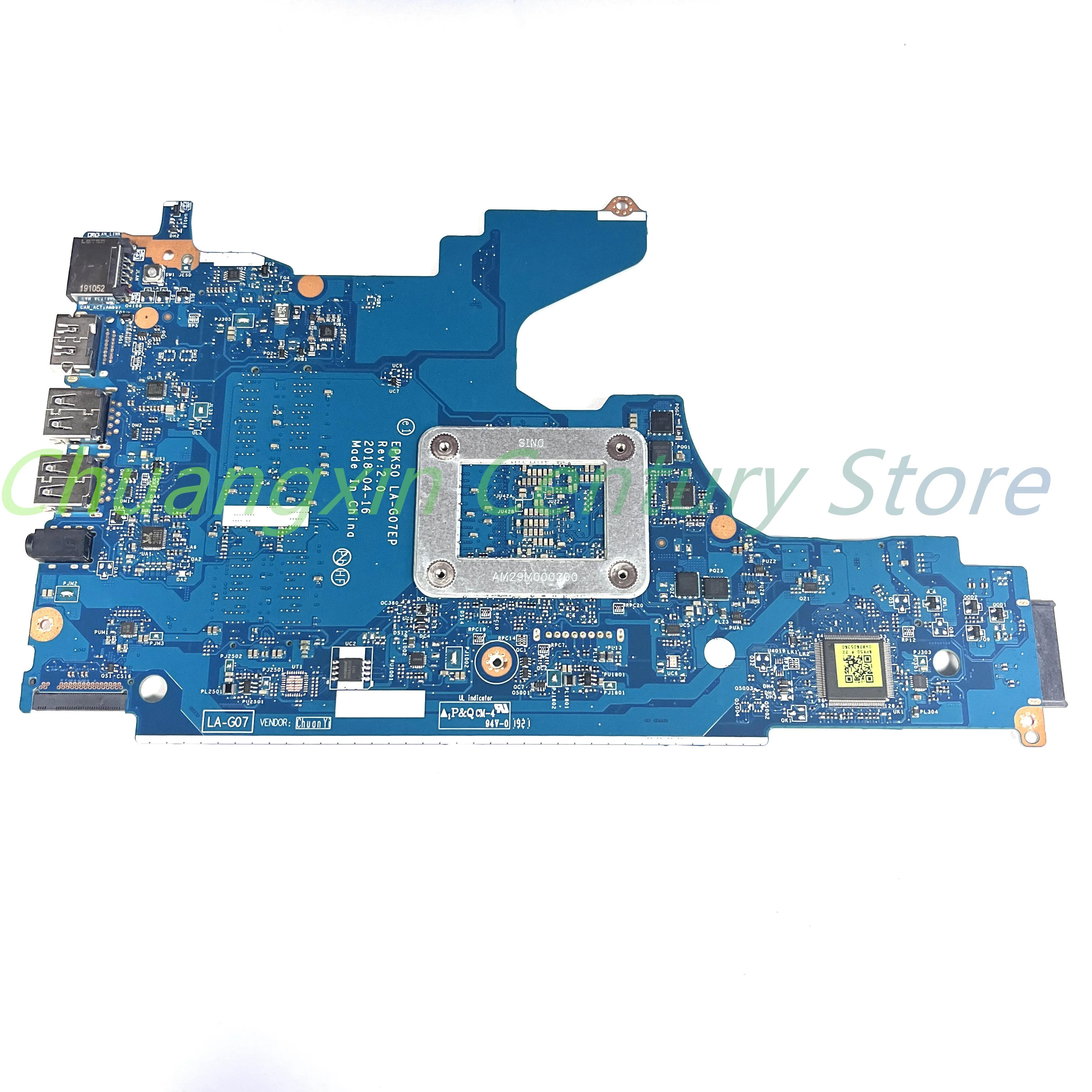 For HP 15-DA 15T-DA 250 G7 Laptop motherboard LA-G07DP LA-G07EP with I3 I5 I7 CPU 100% Tested Fully Work