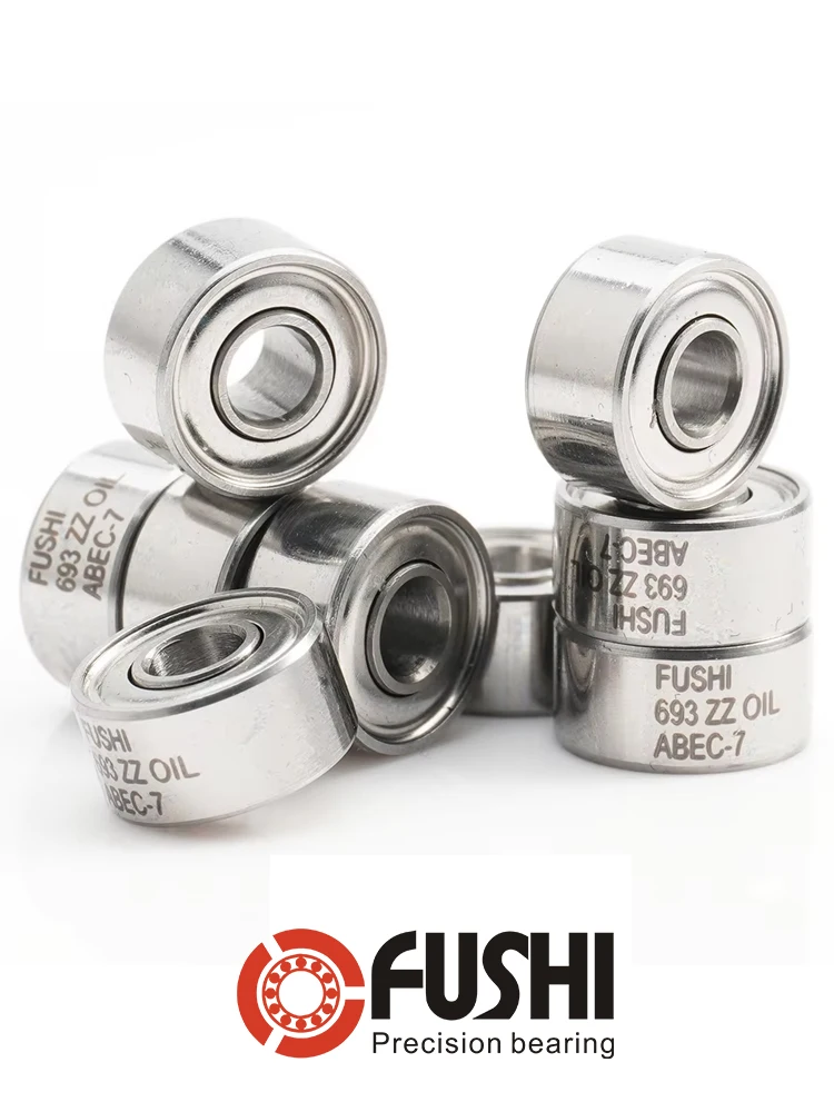 10 szt. łożysk kulkowych 693ZZ 3*8*4 mm ABEC-7 830 do miniatur, do mocnych wiertarek, szczotek, końcówek ręcznych/instrumentów/mikromotorów — zdjęcie 2
