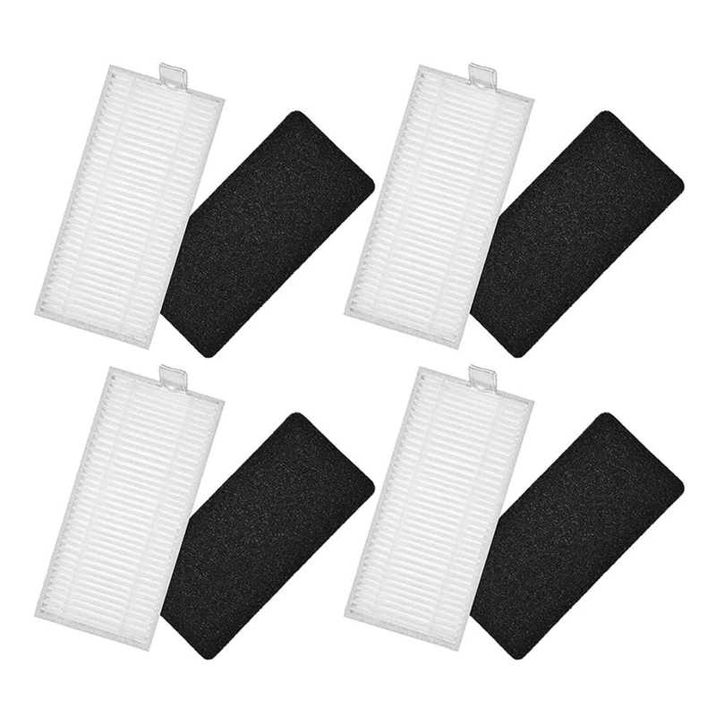 Parti di ricambio per aspirapolvere 4 filtri per la pulizia filtro di ricambio per la pulizia adatto per Yeedi K600 K700
