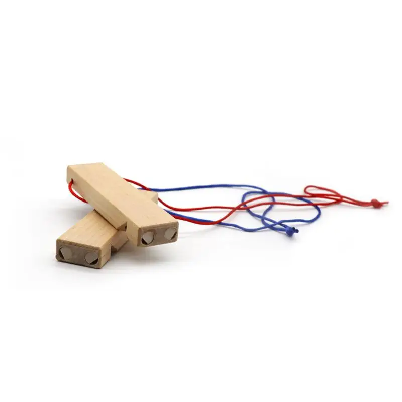 1/2Pcs Kids Wooden Train Whistle Toy Musical Train Whistle Teaching Aid Learning Activities Wood Train Whistle Wooden Whistle