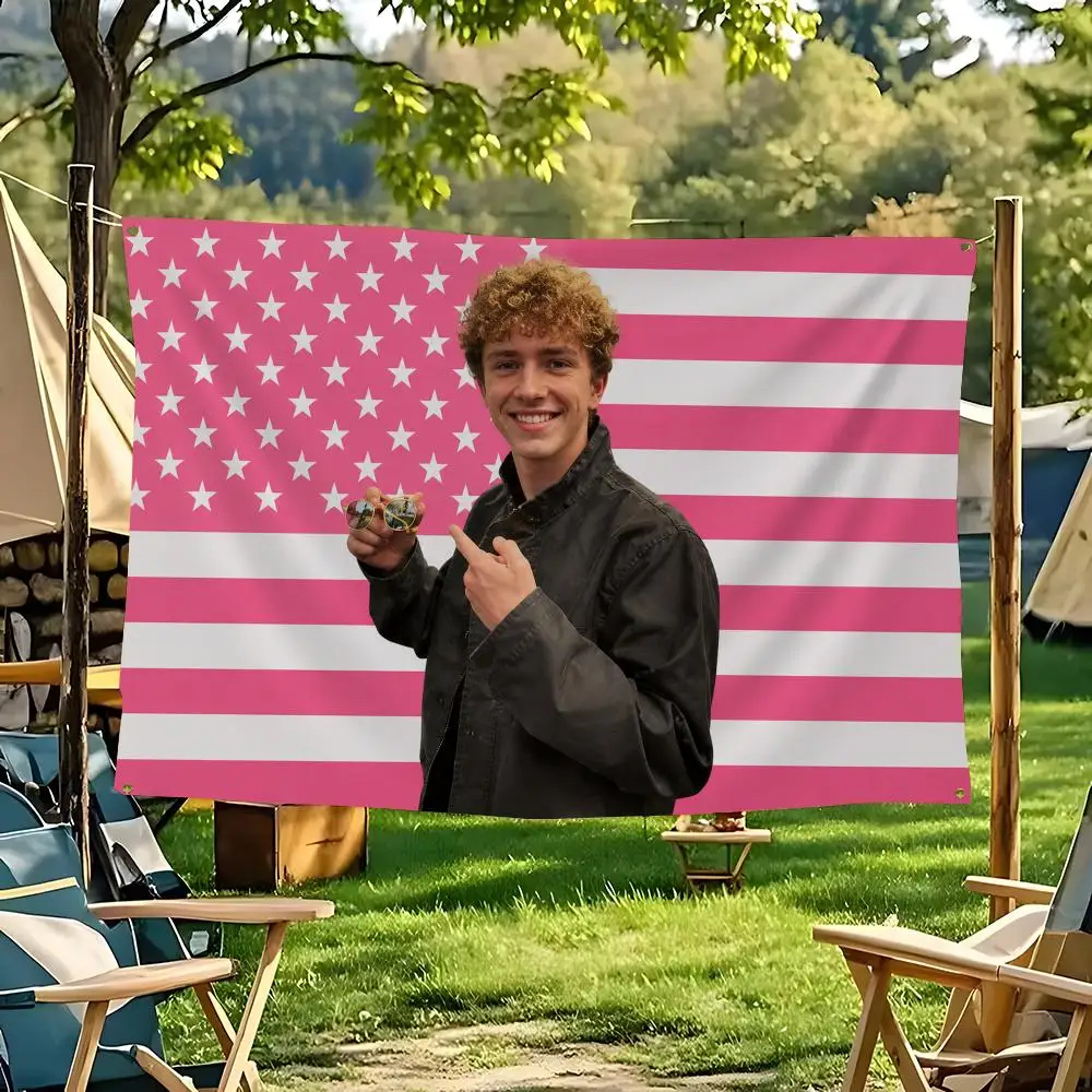 Actor Walker Scobell Flags flag For Decoration Outdoor Picnic Hanging Home Camping Party Banner