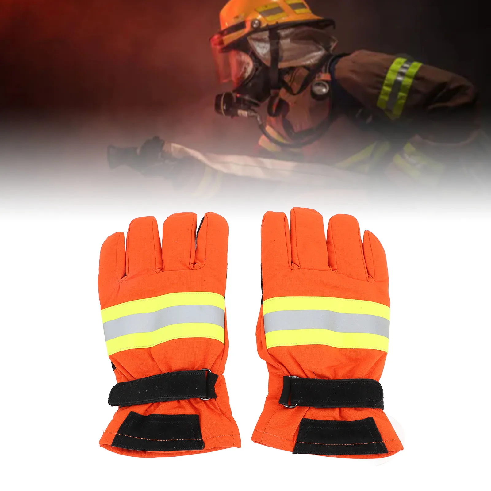 Gants de lutte contre l'incendie pour hommes et femmes, bandes de coulée, imperméables, coordonnants, ignifuges, chaleur 02/10/2018, 1 paire, ZK40