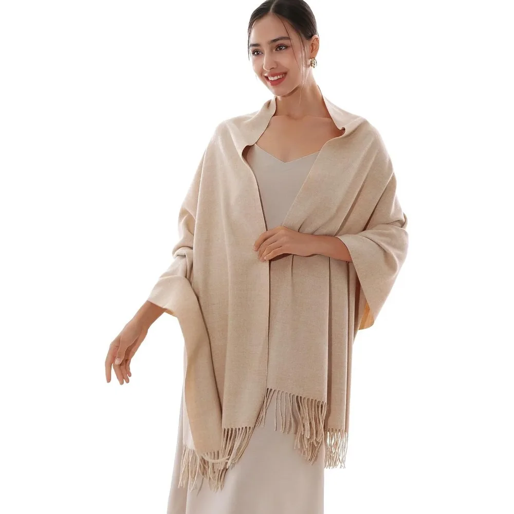 Wintersjaals voor dames Pashmina-sjaals Wraps voor avondjurken Grote warme zachte sjaals