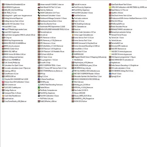 Imagen 2 del producto IMMO OFF+DASH + SOFTWARE IMMO 32GB + AIRBAG CRASH CLEAR + PAQUETE DE ARCHIVOS DE SOFTWARE MMO OFF Corrección de Kilometraje IMMO Airbag DASH