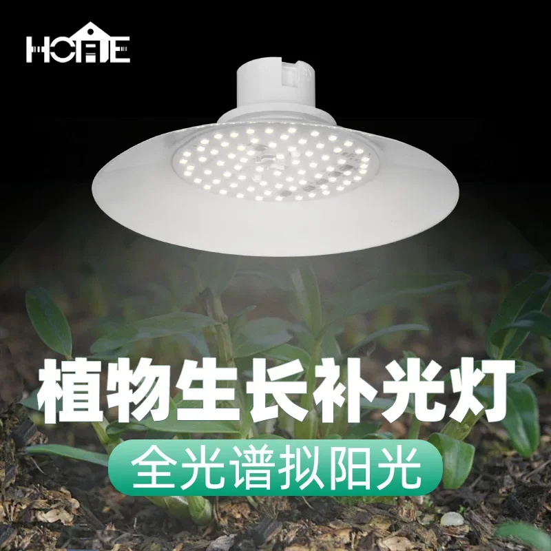 Interior espectro completo LED planta crescendo lâmpadas, estufa vegetal suculenta, IP65 impermeável, luz de preenchimento verde