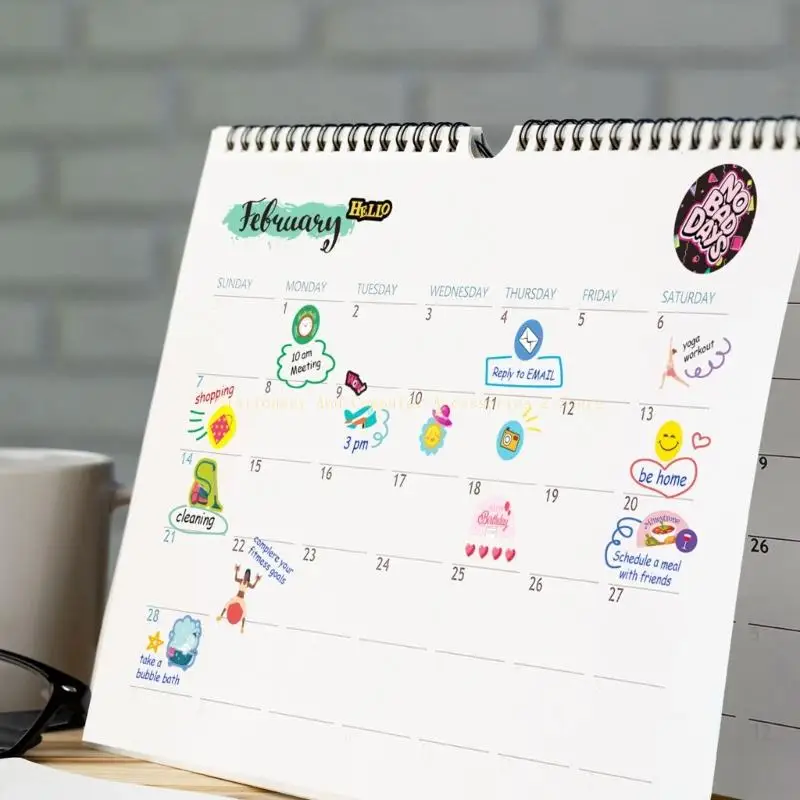 Planner Accessories Calendar Daily Planners Monthly Celebration Planner Sticker