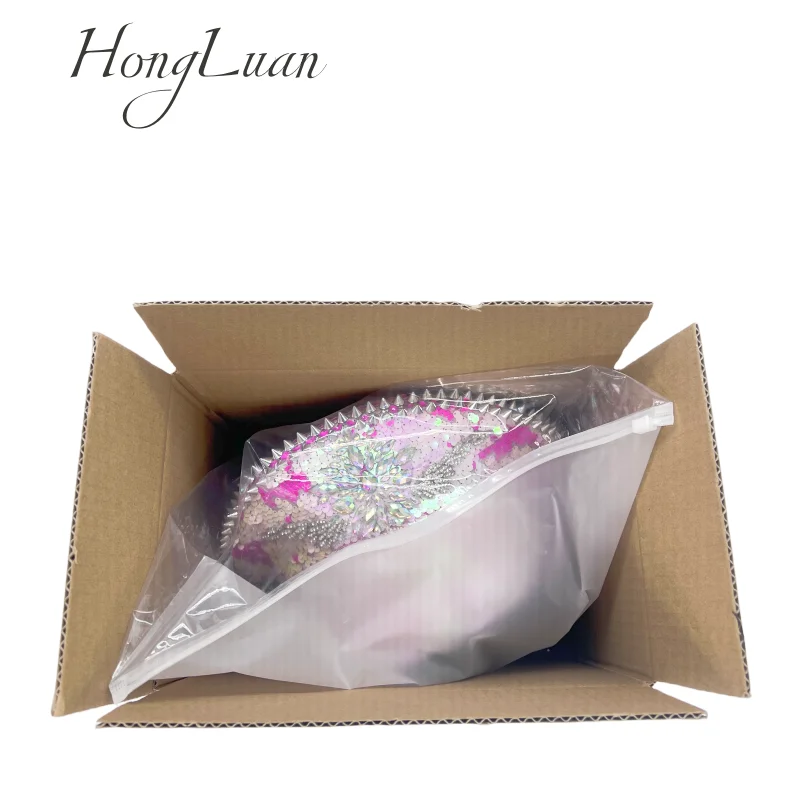 HongLuan Gelber Laser-Leder-Loop-Kapitänshut mit Strasssteinen und Militärkappen für Damen, Rave-Festivals-Accessoires und Partymütze für Herren