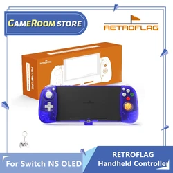 Retrovlag Handheld Controller Plug And Play Met Hal Sensor Geen Drift Gamepad Compatibale Met Nintendo Switch Ns Oled Console