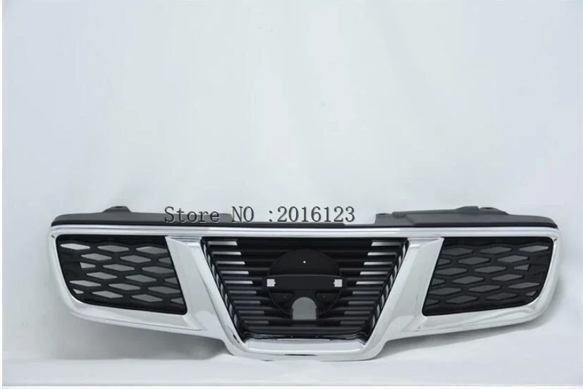 2008 -2013  For Nissan Qashqai J10 mesh grille  Front Grille Trim Racing Grills Trim  Front Bumper Racing Grill Year