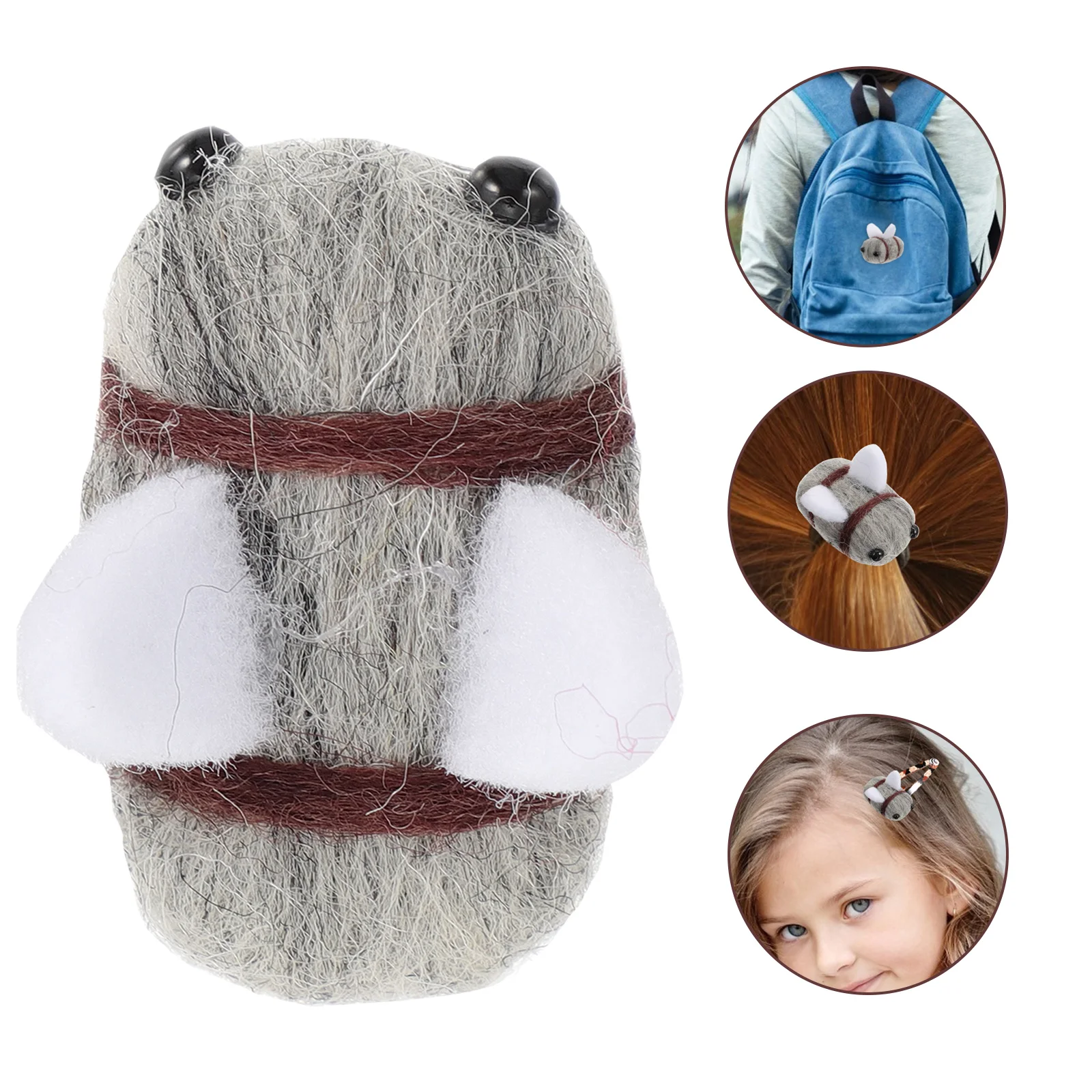 

20Pcs Wool Felt Bee Craft Supplies Lightweight Durable Mini Bees for Party Decoration Wool Felt Bee Craft Party Decoration