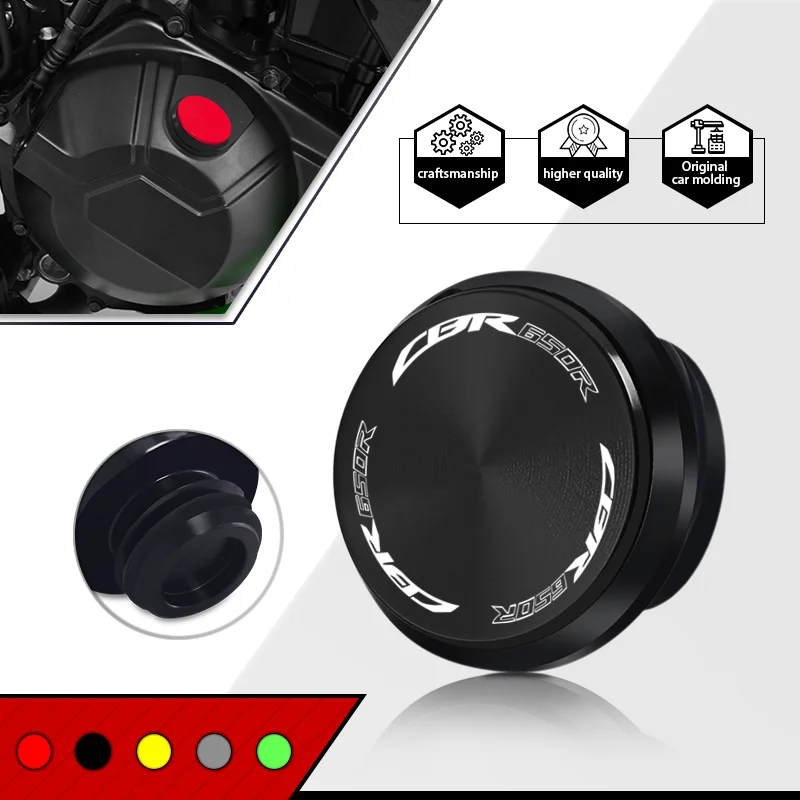 hot-selling engine oil For CB650R CBR650R 2019-2026 CB650F CBR650F 2013-2026 Motorcycle Engine Oil Cap Bolt Protection Cover