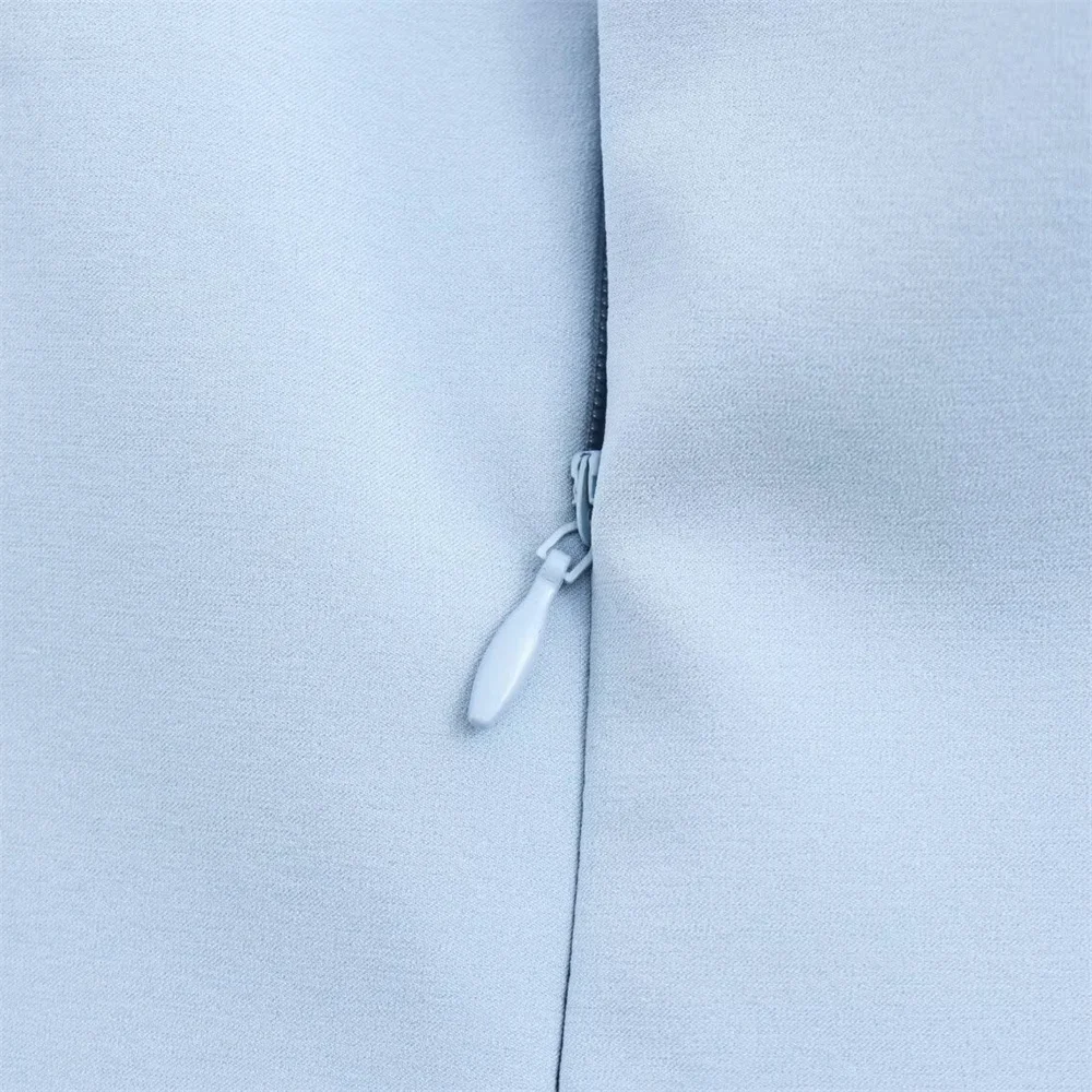 Robe mi-longue sans bretelles pour femmes, nouvelle mode d'automne, décoration avec nœud Sexy, couleur unie, amincissante