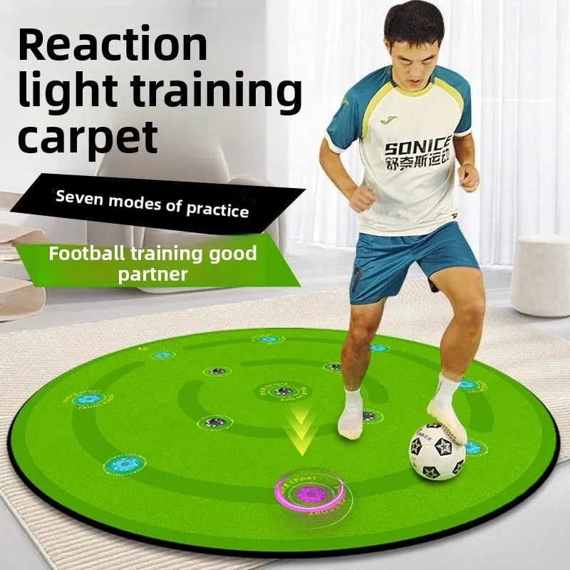 Reaction lights, football mats,indoor agility training carpets, intelligent reaction training lights,football training equipment