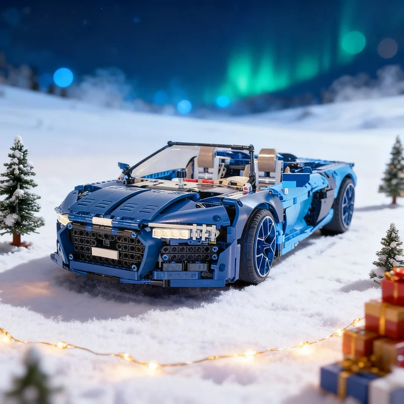 

2701 деталь MOC Audi R8 Spyder B: Технический конструктор, креативный подарок, коллекционный декор, премиум-класс для детей и взрослых, для рабочего стола