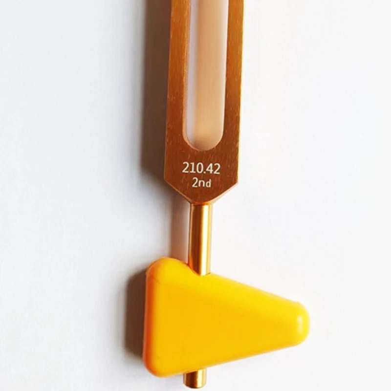 Tuning Fork Triangular Silicon Block Professional Triangle Block Healing Forks Parts Small Percussion Instruments Accessories