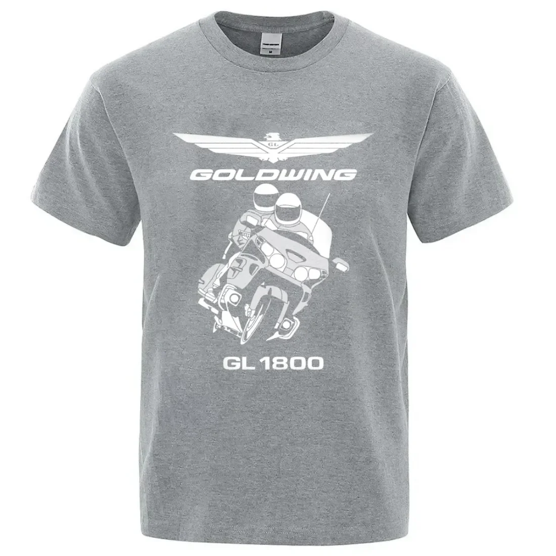 Effex Goldwing GL1800 Motorcycle T-Shirt Black Streetwear Tees Men Women Cotton Oversized Short Sleeve High Quality Casual Tops