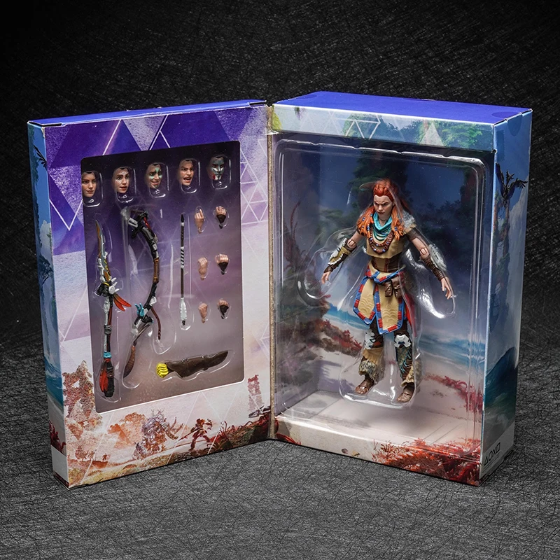 Game God Of War 5 Aloy Figuras Toys Ragnarok Kratos Atreus Varl Spin Master PS Action Figure Manga Figurine Model Ornaments Gift