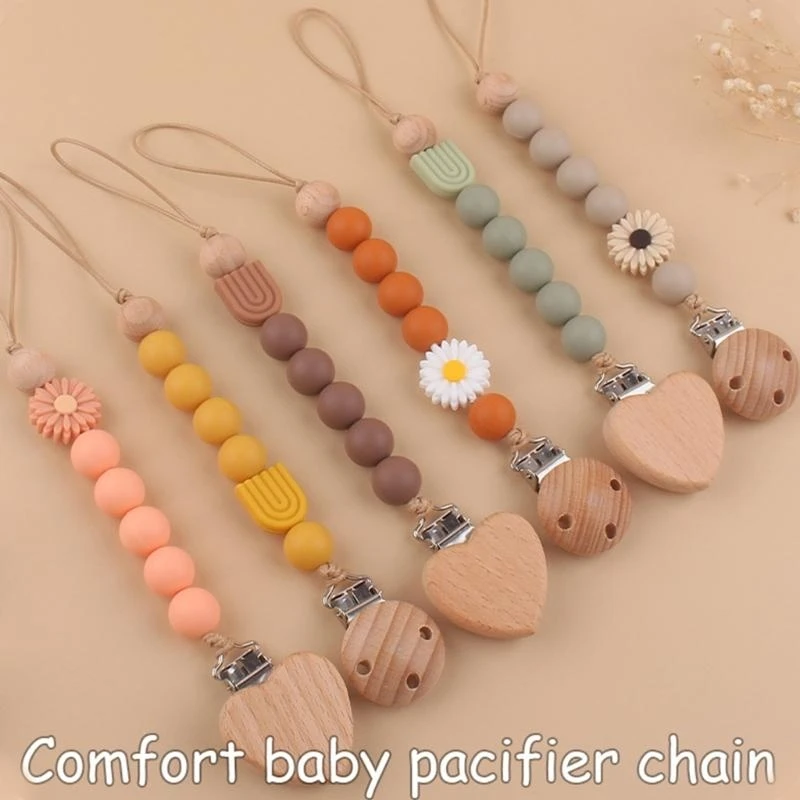 

M76C Прекрасный силиконовый зажим для соски, держатель для соски, зажим для соски, зажим для соски для мальчиков и девочек, для