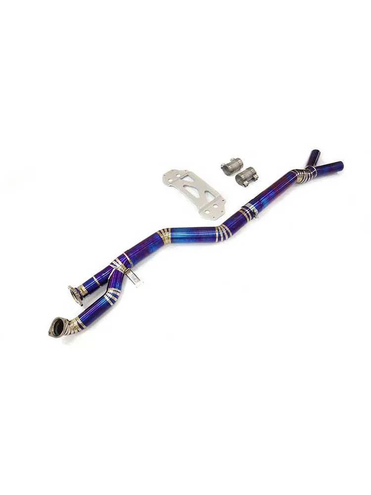 HMD titanium alloy Exhaust System Middle Pipe For BMW M2 G87 3.0T Auto Performance Parts Exhaust Pipes