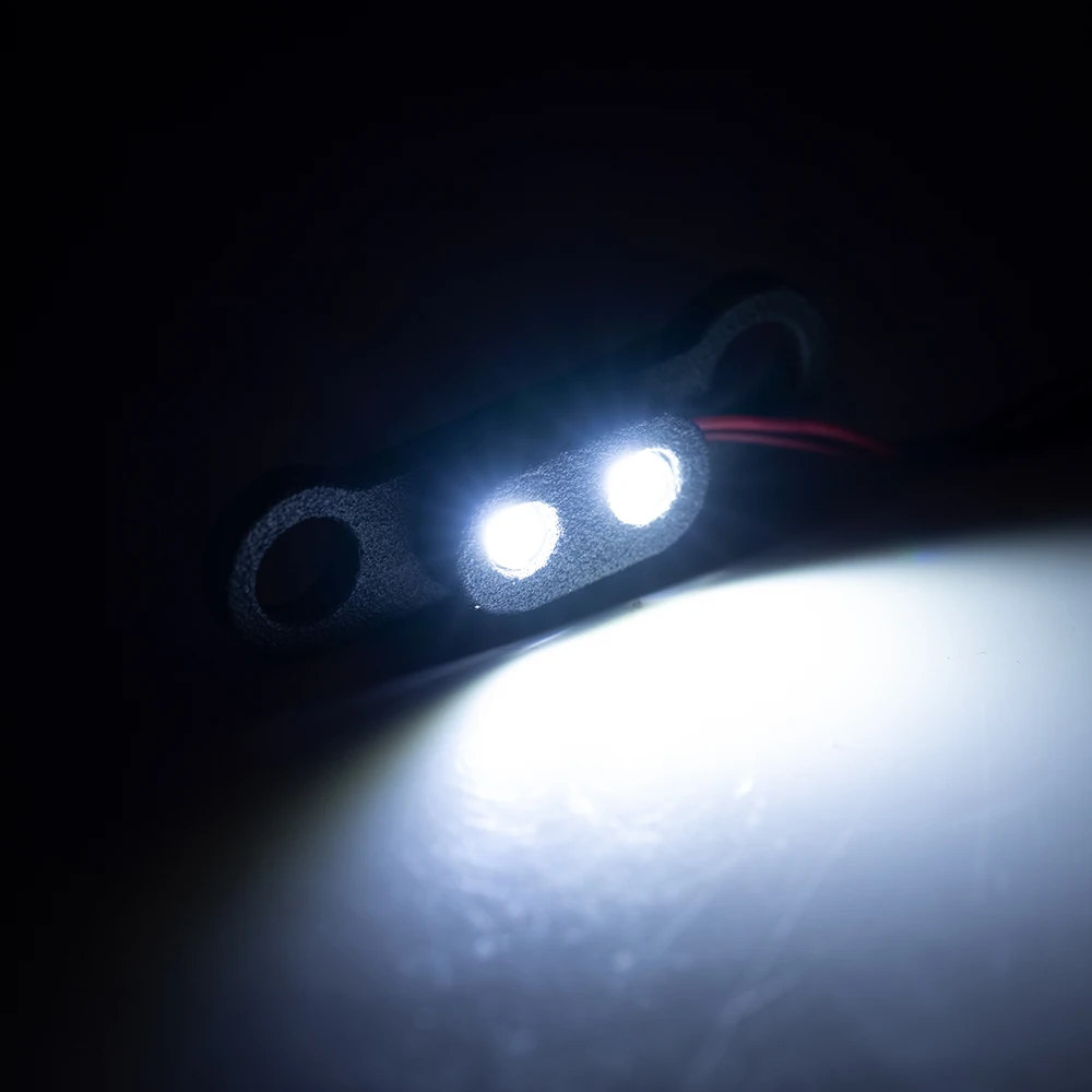 

YEAHRUN Front Rear Light Set LED Light Spotlights Headlight Taillight for 1/10 A-RRMA GORGON Upgrade Parts