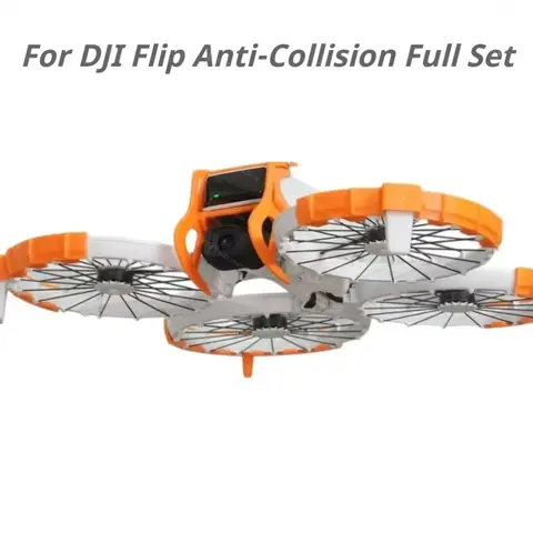 3pcs/Set For DJI Flip Paddle Protector Lens Crashproof DJI Flip Drone Booster Stand Aerodynamic Modification Accessories
