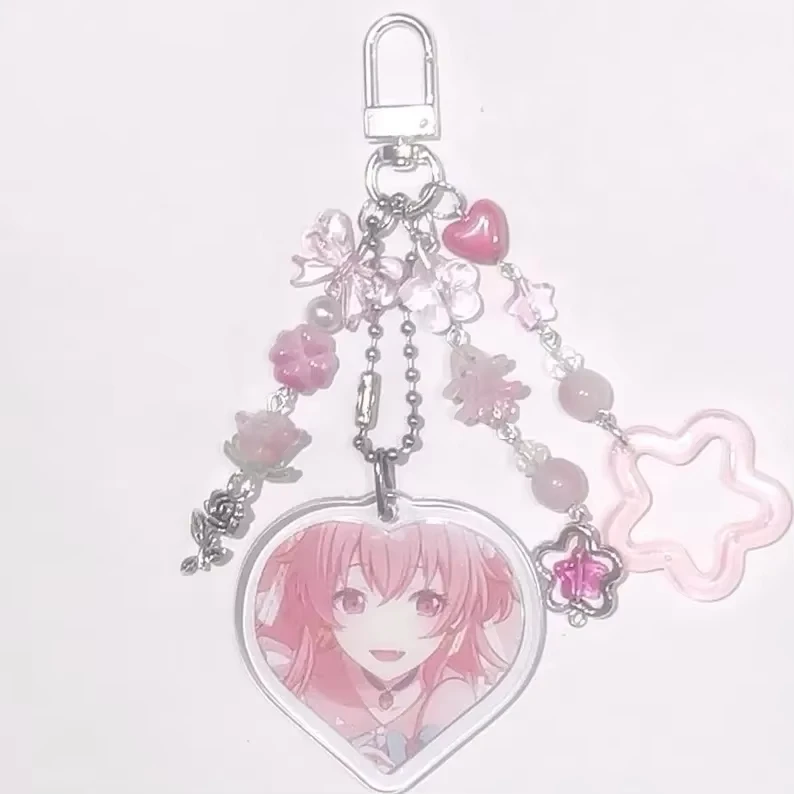 Matching Keychains Project Sekai Mizuki and Ena